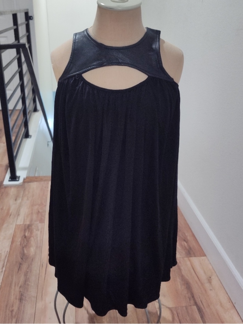 Mara Hoffman Black Babydoll Dress